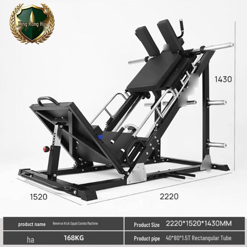 Xing Rong Hui Leg Press and Hack Squat Machine
Xing Rong Hui Leg Press and Hack Squat Machine