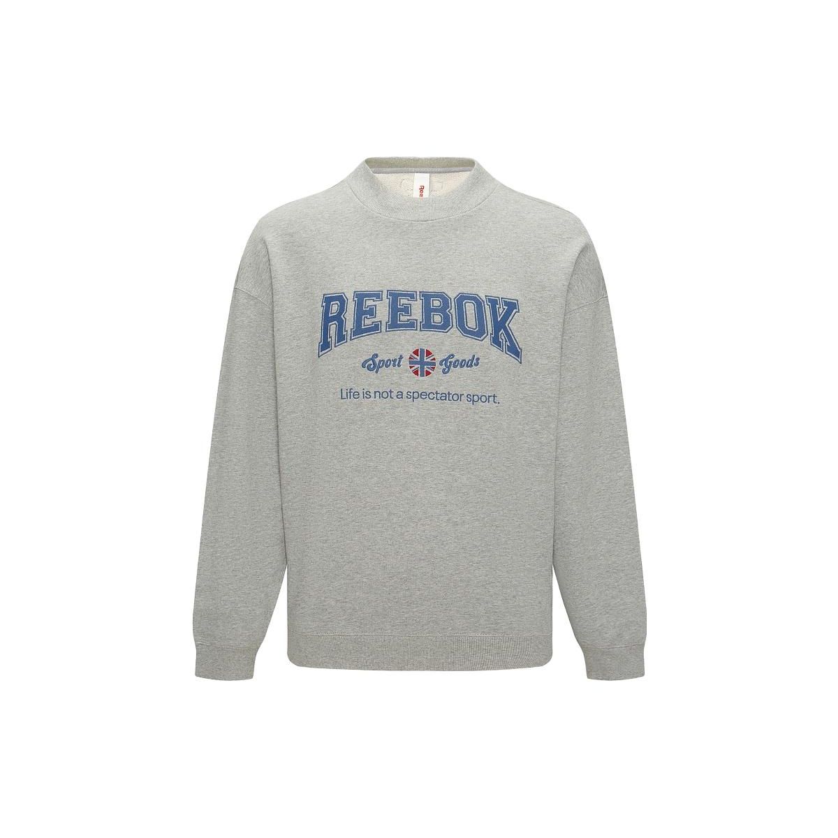 Reebok American Vintage Letter Print Knit Loose Crewneck Sweatshirt Unisex Sweatshirt Medium-Heather-Gray 23FRC353UGG4 XL
Reebok American Vintage Letter Print Knit Loose Crewneck Sweatshirt Unisex Sweatshirt Medium-Heather-Gray 23FRC353UGG4 XL
