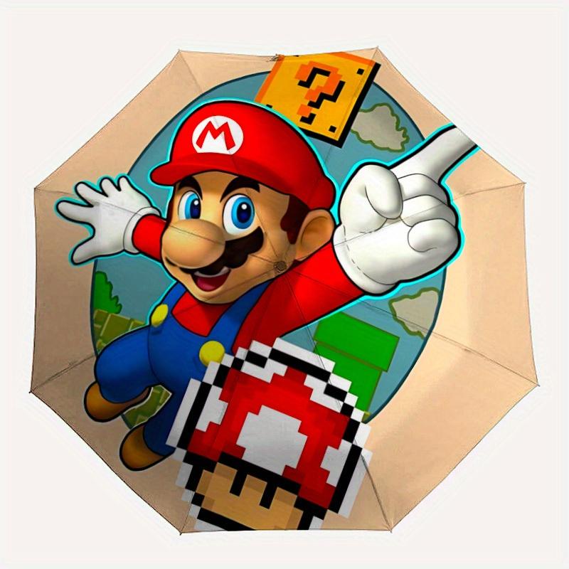 1pc Mario Mushroom Automatic Folding Cute Umbrella - Lightweight, Retractable Design with 8-Rib Durability, Perfect for Outdoor38
1pc Mario Mushroom Automatic Folding Cute Umbrella - Lightweight, Retractable Design with 8-Rib Durability, Perfect for Outdoor38