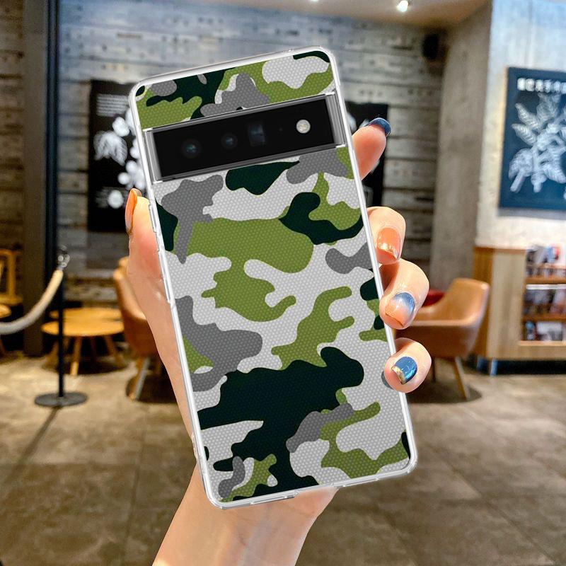 Camouflage Camo Military Phone Case Cover for Google Pixel 9 8 7 6 5 4 4XL Soft TPU 7A 6A 5A 4A 3A Pro XL 5G Transparent Shell Pixel 3A XL
Camouflage Camo Military Phone Case Cover for Google Pixel 9 8 7 6 5 4 4XL Soft TPU 7A 6A 5A 4A 3A Pro XL 5G Transparent Shell Pixel 3A XL