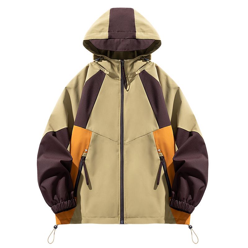 Unisex Waterproof Hiking Jacket Windproof Camping Windbreaker Hooded Men Fashion Splicing Fishing Trekking Coats Women 3XL(95-105kg) хакі
Unisex Waterproof Hiking Jacket Windproof Camping Windbreaker Hooded Men Fashion Splicing Fishing Trekking Coats Women 3XL(95-105kg) хакі