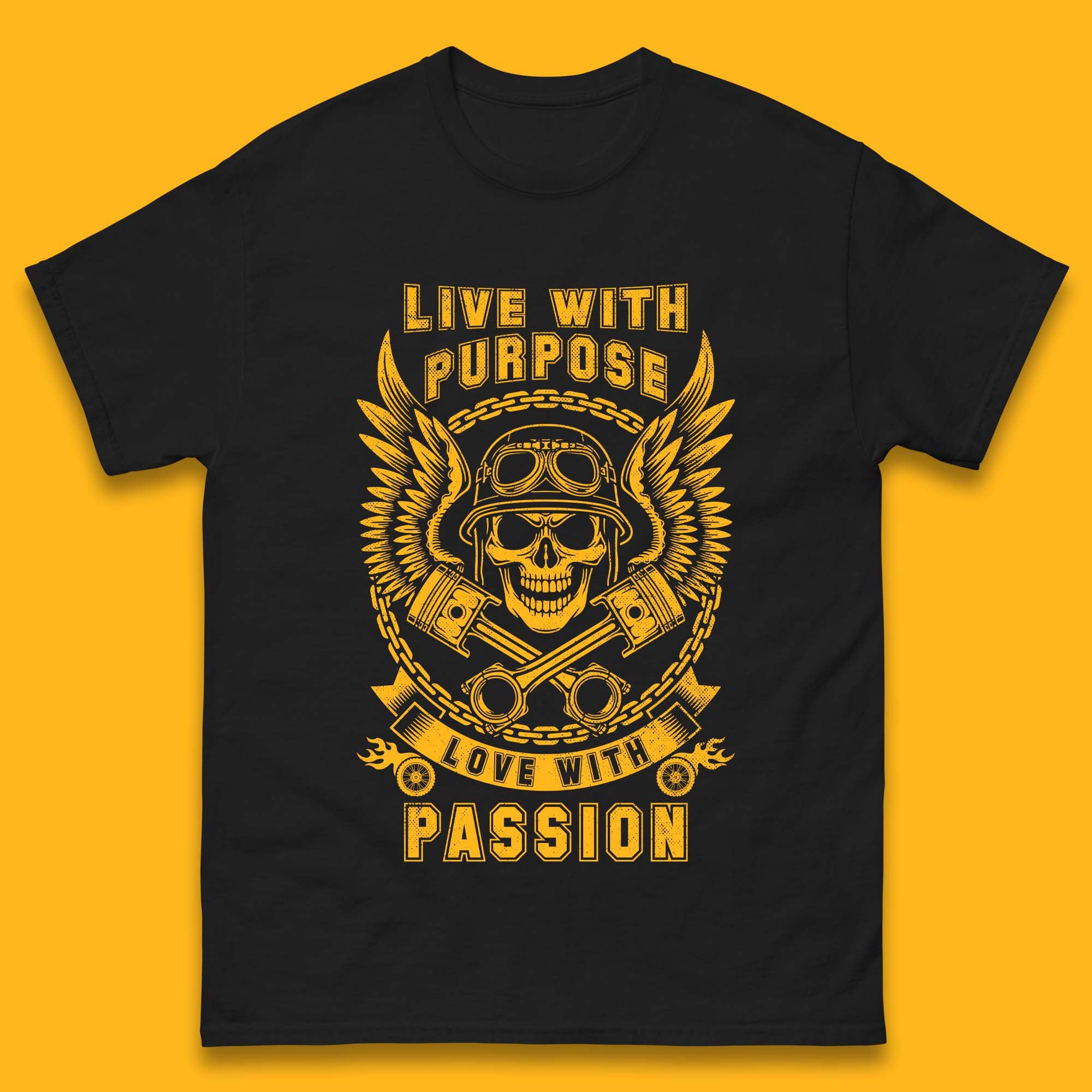 Live With Purpose Live With Passion Mens T-Shirt Womens Tops Tees 2XL
Live With Purpose Live With Passion Mens T-Shirt Womens Tops Tees 2XL