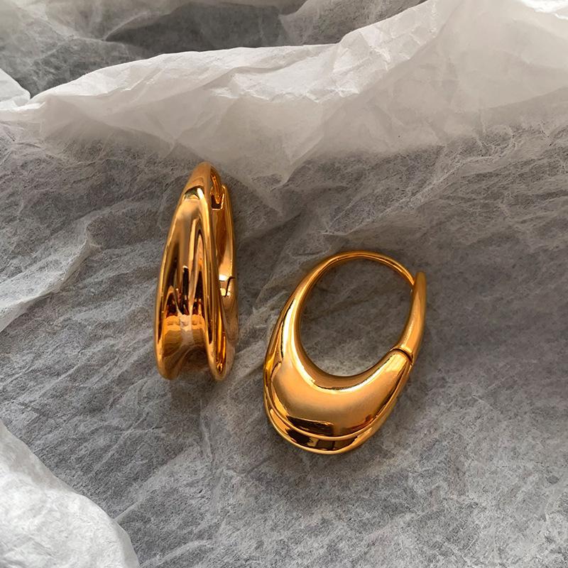 Luxury Metal U-Shaped Hoop Earrings for Women Retro Gold Color Water Drop Hollow Circle Ear Buckle Earrings Party Zircon Gifts золотой
Luxury Metal U-Shaped Hoop Earrings for Women Retro Gold Color Water Drop Hollow Circle Ear Buckle Earrings Party Zircon Gifts золотой