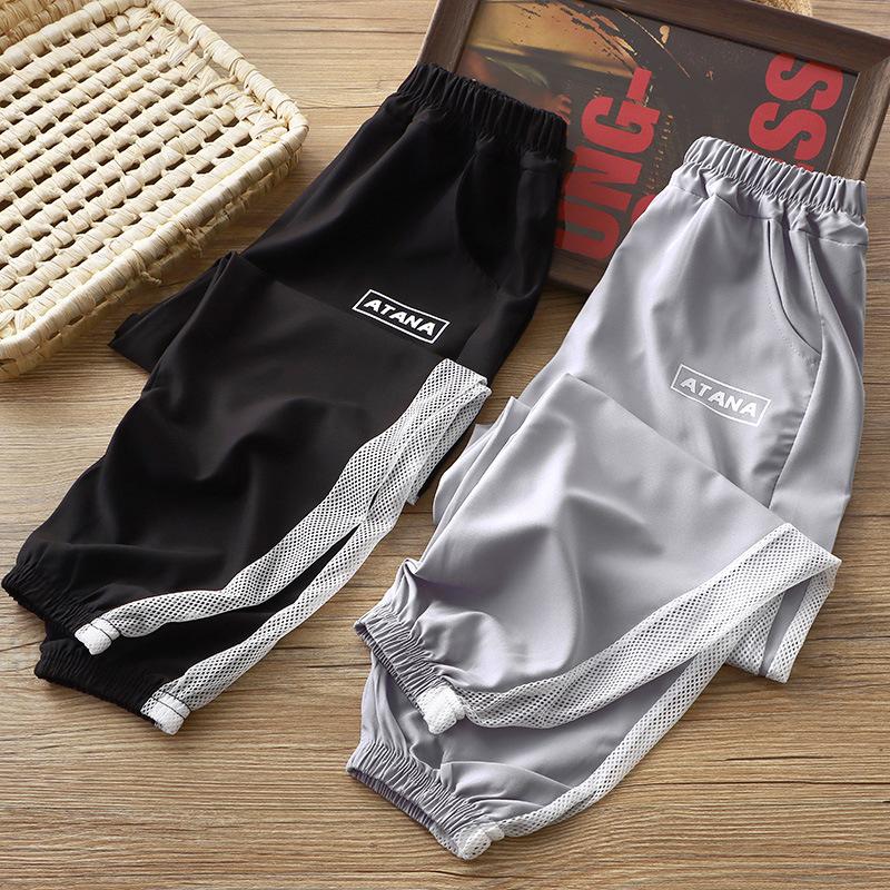 Summer Quick Drying Pants, Mesh Breathable Sports Pants for Boys and Girls, Korean Version, Fashionable Loose Pants for Children, Mosquito Proof Pants 160 чёрный
Summer Quick Drying Pants, Mesh Breathable Sports Pants for Boys and Girls, Korean Version, Fashionable Loose Pants for Children, Mosquito Proof Pants 160 чёрный