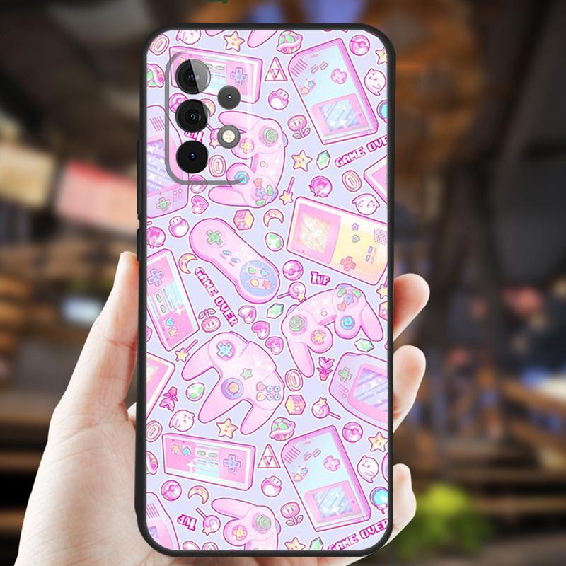 90s Sweet Kawaii Game Controller Case For Samsung Galaxy A34 A06 A05 A32 A16 A55 A36 A26 A54 A14 A22 A52 A35 A15 A53 A13 A56 Samsung A72
90s Sweet Kawaii Game Controller Case For Samsung Galaxy A34 A06 A05 A32 A16 A55 A36 A26 A54 A14 A22 A52 A35 A15 A53 A13 A56 Samsung A72