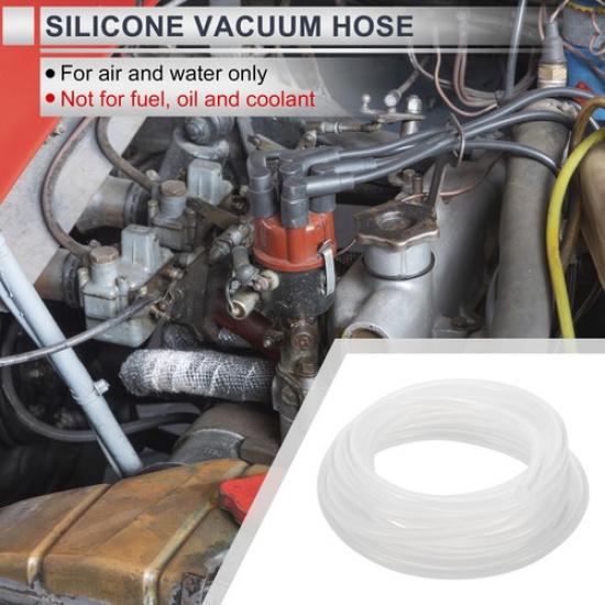10FT 1/8 3mm ID 2.5mm Thickness Silicone Vacuum Hose for Air and Water Clear
10FT 1/8 3mm ID 2.5mm Thickness Silicone Vacuum Hose for Air and Water Clear