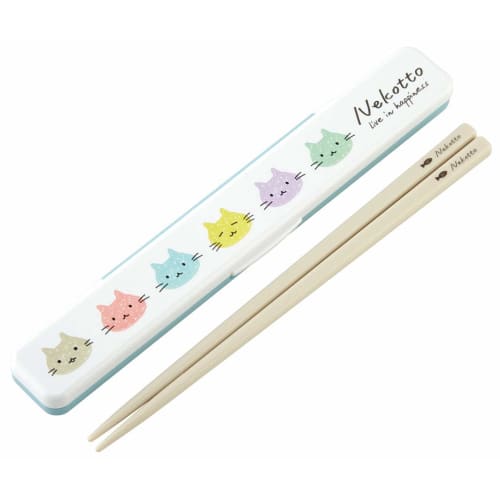 Skater Chopsticks Chopsticks Box Set 18cm Silver Ion Ag+ Antibacterial Cat Colorful Made in Japan ABC3AG
Skater Chopsticks Chopsticks Box Set 18cm Silver Ion Ag+ Antibacterial Cat Colorful Made in Japan ABC3AG
