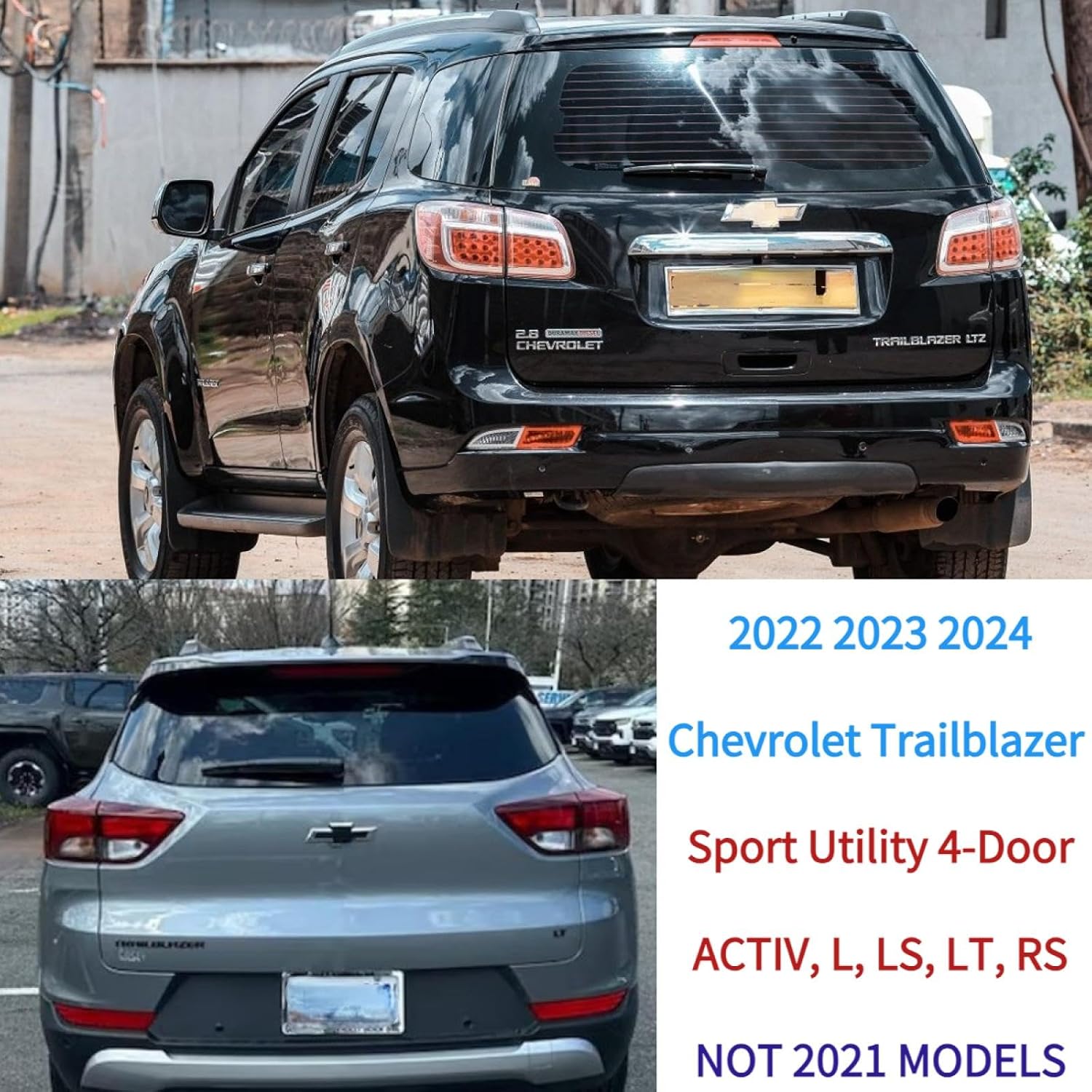 Rear Wiper Blade Arm Set for Chevrolet Chevy Trailblazer 2022 2023 2024 Fit for ACTIV L LS LT RS models 1.2L 1.3L Rear Back Windshield Wiper Blade
Rear Wiper Blade Arm Set for Chevrolet Chevy Trailblazer 2022 2023 2024 Fit for ACTIV L LS LT RS models 1.2L 1.3L Rear Back Windshield Wiper Blade