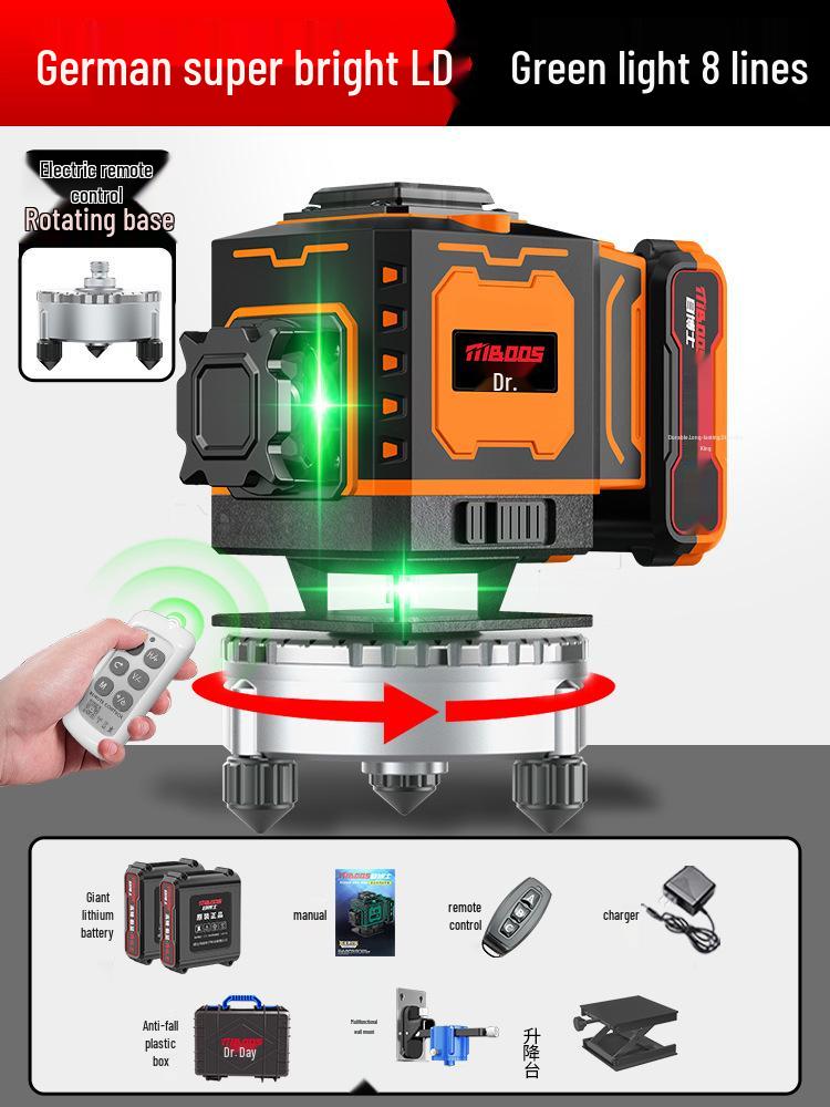 Mu Bo Shi High Precision Outdoor Laser Level with Infrared Auto-Leveling and Strong Light Visibility
Mu Bo Shi High Precision Outdoor Laser Level with Infrared Auto-Leveling and Strong Light Visibility