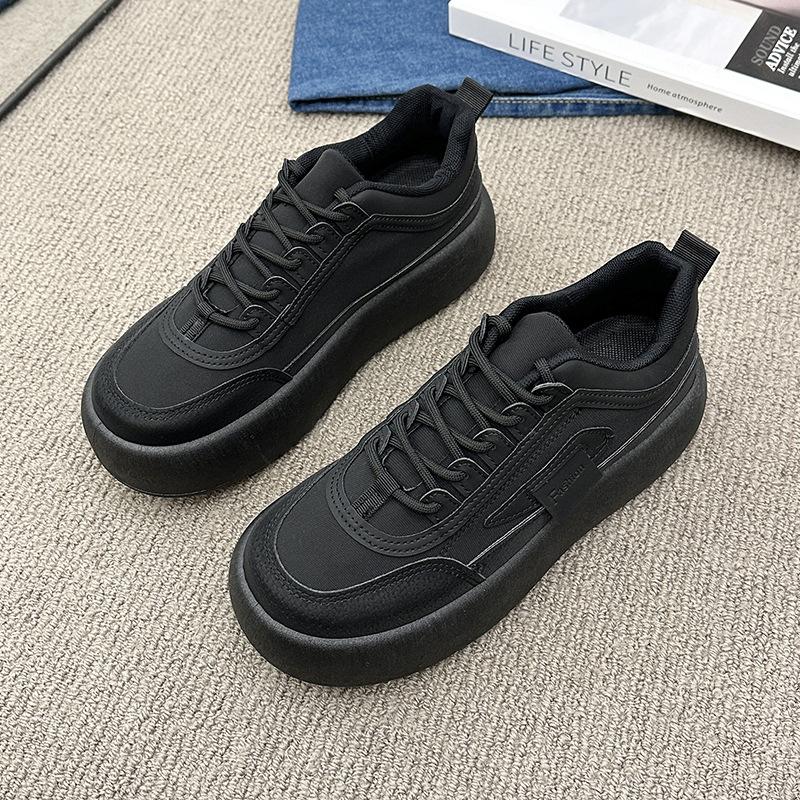 Маленькие белые туфли на толстой подошве с большой головкой 2025 осень нишевые хорошо сочетающиеся туфли-хлебцы повседневные на шнуровке туфли-маффины милые спортивные туфли для скейтборда 40 чёрный
Маленькие белые туфли на толстой подошве с большой головкой 2025 осень нишевые хорошо сочетающиеся туфли-хлебцы повседневные на шнуровке туфли-маффины милые спортивные туфли для скейтборда 40 чёрный