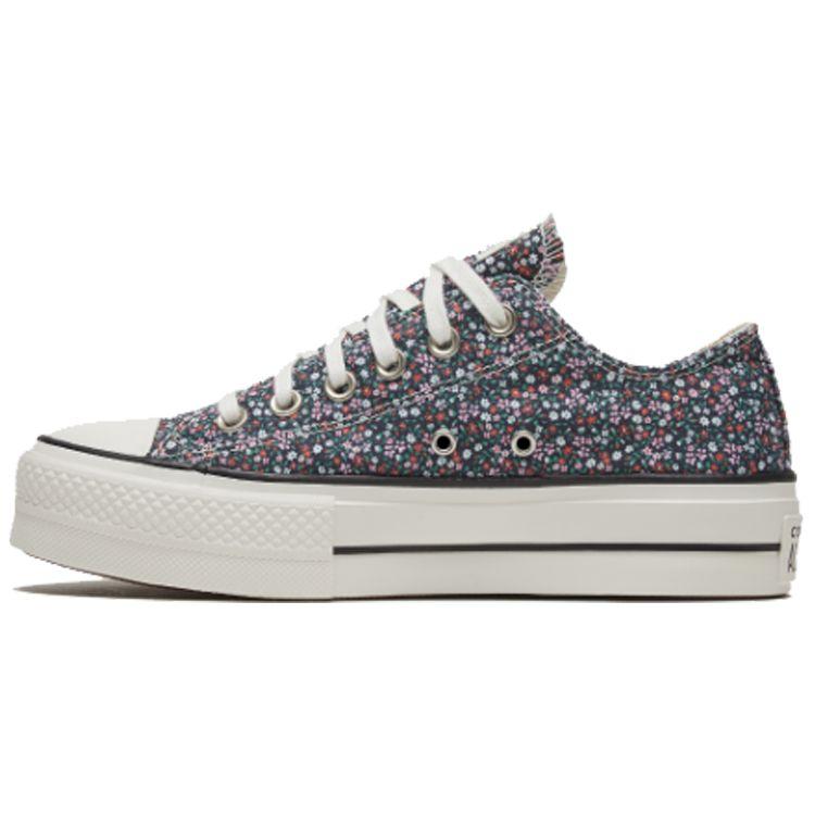 Converse Chuck Taylor All Star низкие винтажные женские кроссовки с цветочным принтом на платформе черные, разноцветные белые 568377C
Converse Chuck Taylor All Star низкие винтажные женские кроссовки с цветочным принтом на платформе черные, разноцветные белые 568377C