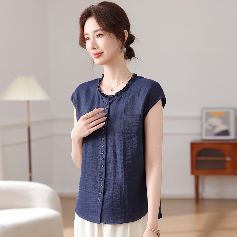 2026 New Style Mother s Casual Summer Two-Piece Set: Short-Sleeved T-shirt & Sleeveless Top for Middle-Aged and Elderly 4XL
2026 New Style Mother s Casual Summer Two-Piece Set: Short-Sleeved T-shirt & Sleeveless Top for Middle-Aged and Elderly 4XL