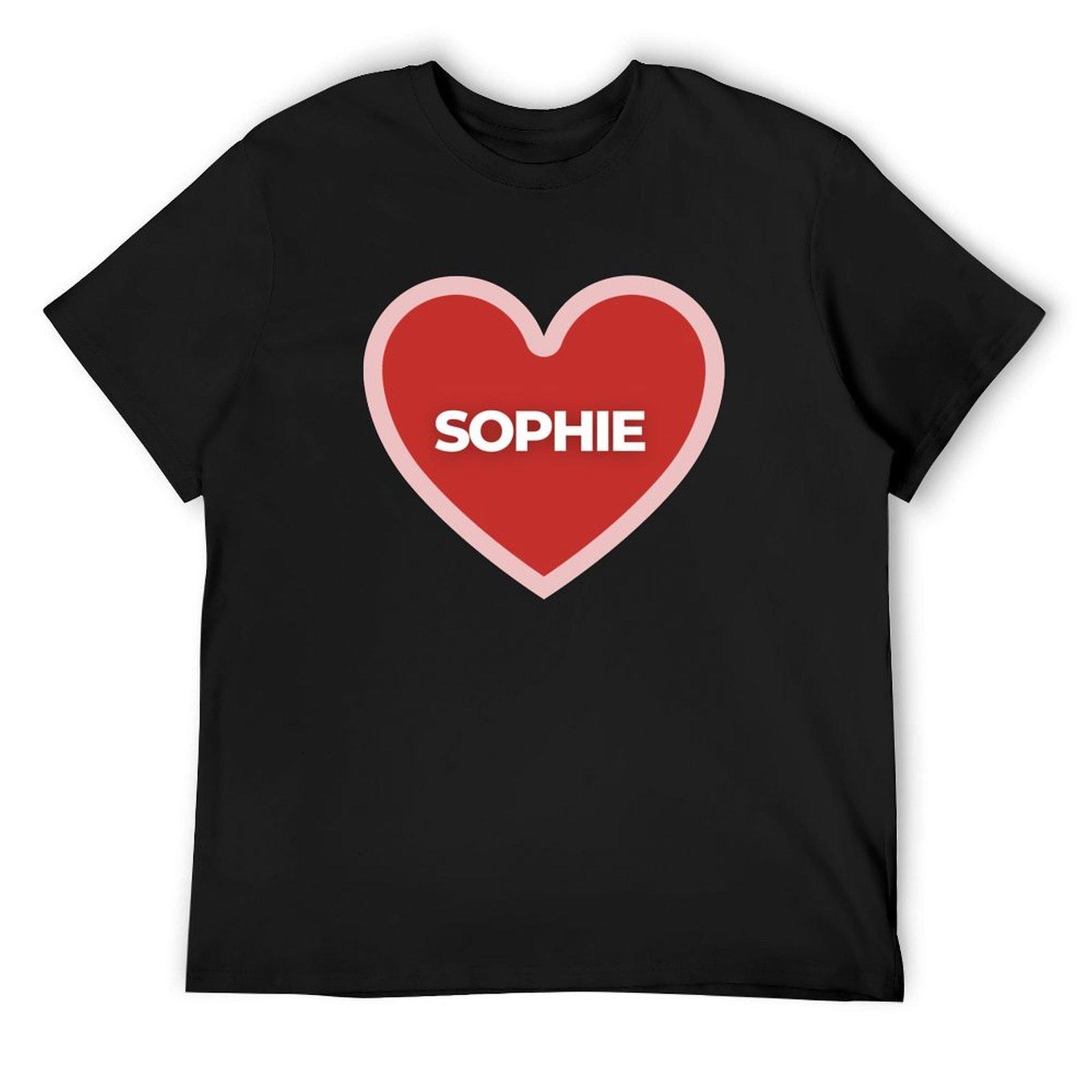 I Heart Sophie T-Shirt anime cheap stuff summer clothes shirts men 4XL
I Heart Sophie T-Shirt anime cheap stuff summer clothes shirts men 4XL