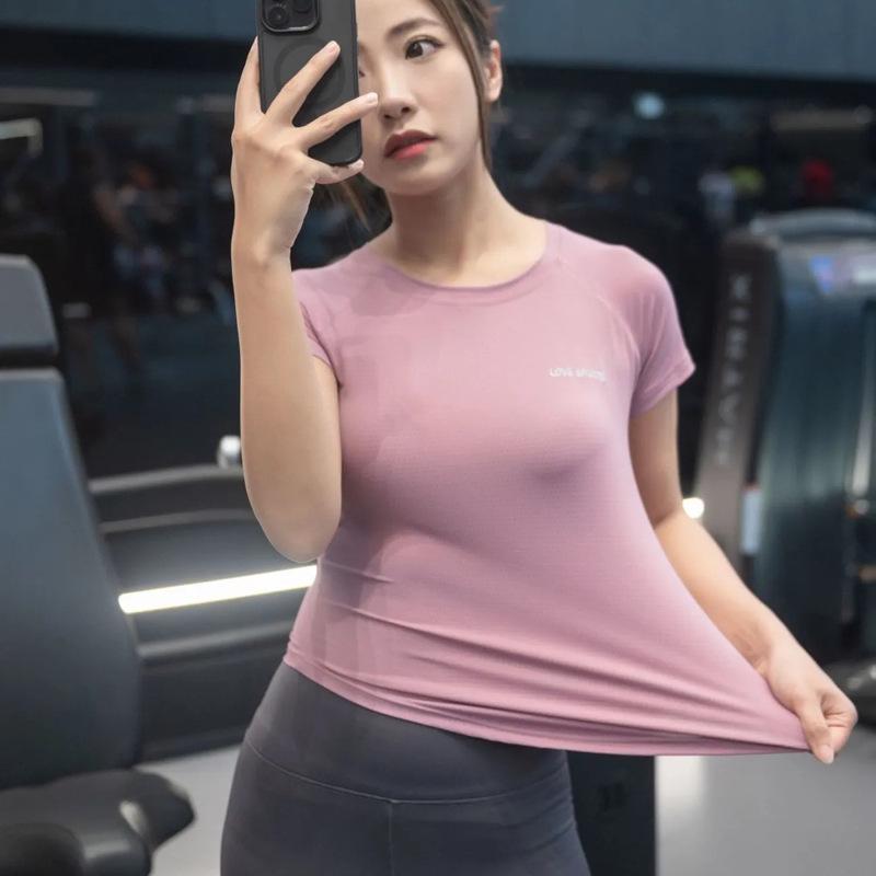 Women s Quick-Dry Slimming Yoga & Running Top - Summer 2024 High Elastic Short Sleeve Fitness Shirt M 80-100 lbs
Women s Quick-Dry Slimming Yoga & Running Top - Summer 2024 High Elastic Short Sleeve Fitness Shirt M 80-100 lbs