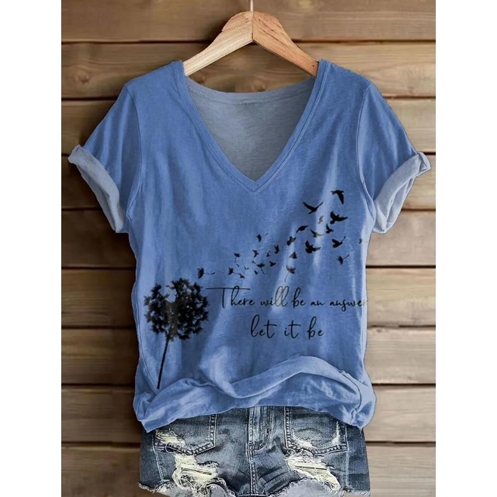 Women s Vintage Floral Graphic V Neck T Shirt, Short Sleeve Regular Tops, Daily Weekend Casual Outfit for Spring & Summer S
Women s Vintage Floral Graphic V Neck T Shirt, Short Sleeve Regular Tops, Daily Weekend Casual Outfit for Spring & Summer S