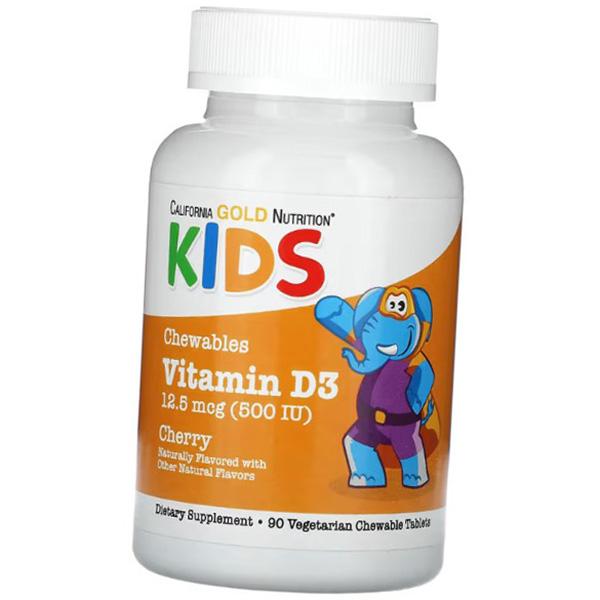 Chewable Vitamin D3 for Children 500, California Gold Nutrition 90 tabs Natural Cherry (36427041) 90tab
Chewable Vitamin D3 for Children 500, California Gold Nutrition 90 tabs Natural Cherry (36427041) 90tab