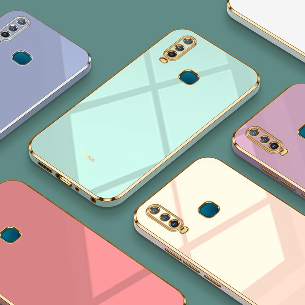 For Vivo Y17 Case Luxury Square Plating Vivo Y15 Y12 Y3 U3X U10 Phone Case Протиударна силіконова задня кришка Fundas For Vivo U3X&Case & Strap
For Vivo Y17 Case Luxury Square Plating Vivo Y15 Y12 Y3 U3X U10 Phone Case Протиударна силіконова задня кришка Fundas For Vivo U3X&Case & Strap