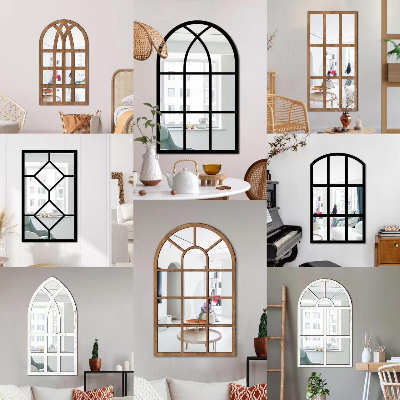 3D Window Arch Acrylic Mirror Sticker - Self-Adhesive Wooden Wall Décor OPP Bag Packaging
3D Window Arch Acrylic Mirror Sticker - Self-Adhesive Wooden Wall Décor OPP Bag Packaging