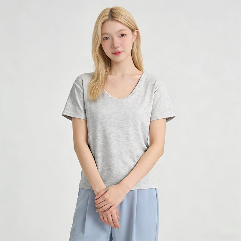 Short-sleeved Shirt Women s Elastic Front Shoulder Collar Large Neckline Loose and Thin Inside American Lazy Solid Color Top XL
Short-sleeved Shirt Women s Elastic Front Shoulder Collar Large Neckline Loose and Thin Inside American Lazy Solid Color Top XL