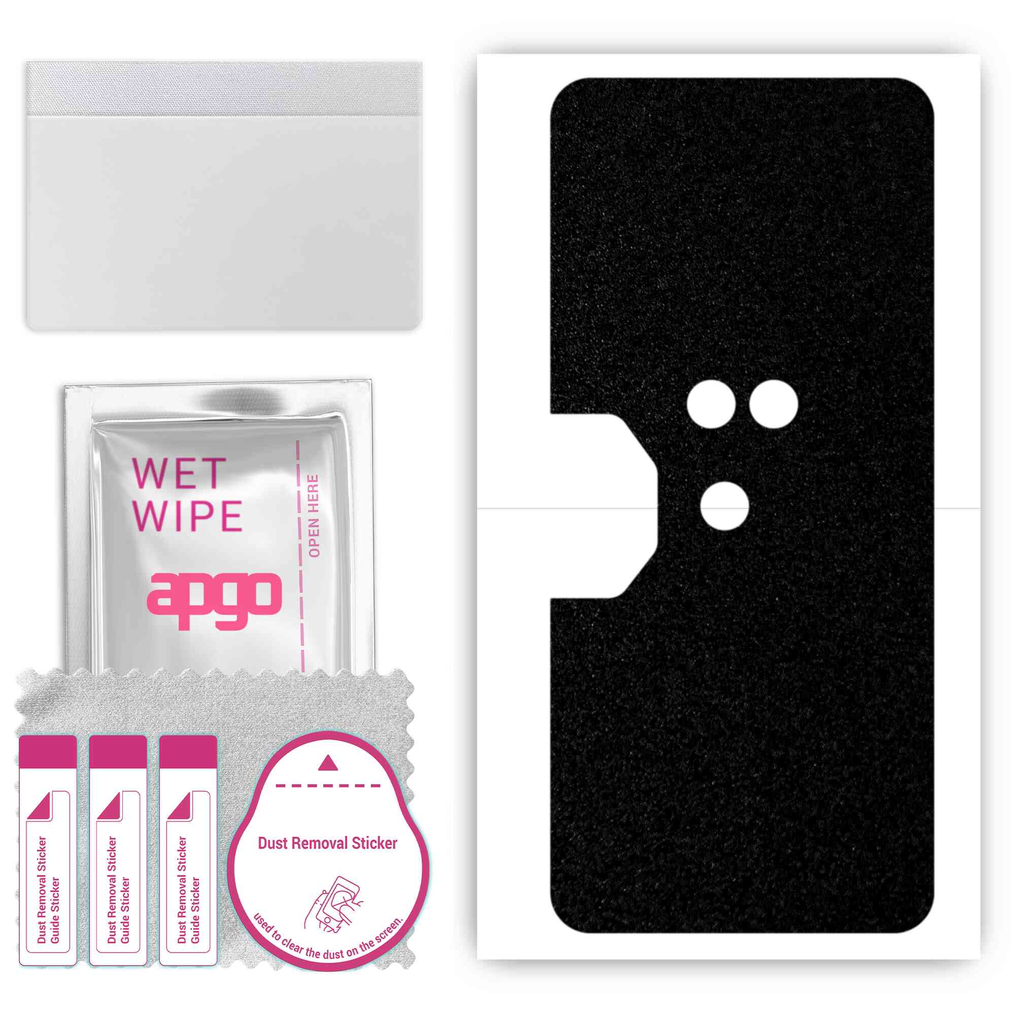 apgo Protective Skin Sticker for the back compatible with Lenovo Legion Duel, Wrap Film, Foil, Vinyl - Pattern Matte Black
apgo Protective Skin Sticker for the back compatible with Lenovo Legion Duel, Wrap Film, Foil, Vinyl - Pattern Matte Black