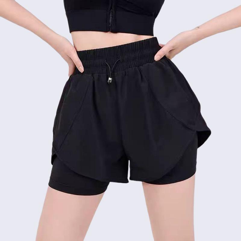 Женские спортивные шорты с быстрой сушкой и защитой от просвечивания - Дышащие шорты 2-в-1 для бега и фитнеса для лета Medium чёрный
Женские спортивные шорты с быстрой сушкой и защитой от просвечивания - Дышащие шорты 2-в-1 для бега и фитнеса для лета Medium чёрный