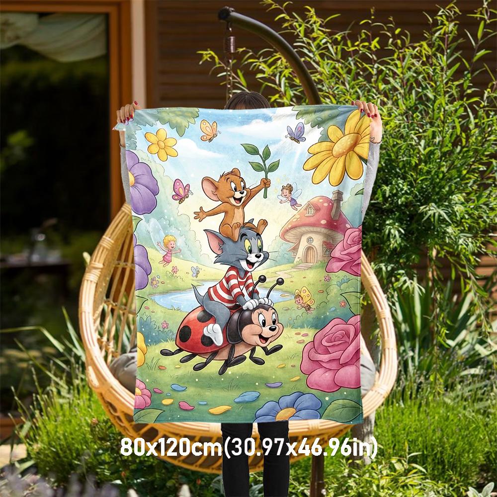 1pc Tom and JerryOutdoor Flannel Blanket Soft Plush Decor for Picnics, camping,Bedroom, Playroom, or Lunch Breakn1154A 80x120cm(31x47inch)
1pc Tom and JerryOutdoor Flannel Blanket Soft Plush Decor for Picnics, camping,Bedroom, Playroom, or Lunch Breakn1154A 80x120cm(31x47inch)