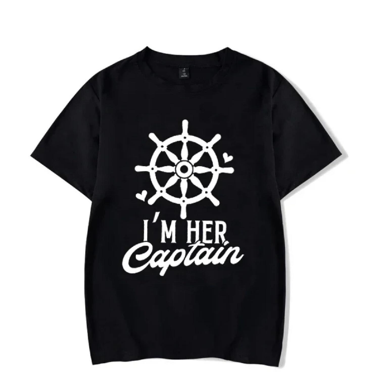 I m Her Captain His Ancho Print New Arrival Pure Cotton Women Clothing Fashion Women s T-shirts Wwwayeras De mujeres 71718 XXXXXL чорний
I m Her Captain His Ancho Print New Arrival Pure Cotton Women Clothing Fashion Women s T-shirts Wwwayeras De mujeres 71718 XXXXXL чорний