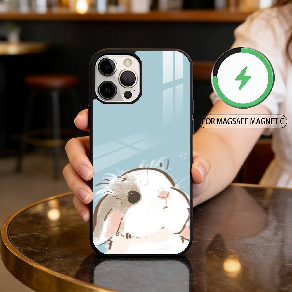 C-Cute R-Rabbit Phone Case For iPhone17,16,15,14,13,12,11 Plus,Pro Max Magnetic For Magsafe Wireless Charging iPhone14
C-Cute R-Rabbit Phone Case For iPhone17,16,15,14,13,12,11 Plus,Pro Max Magnetic For Magsafe Wireless Charging iPhone14