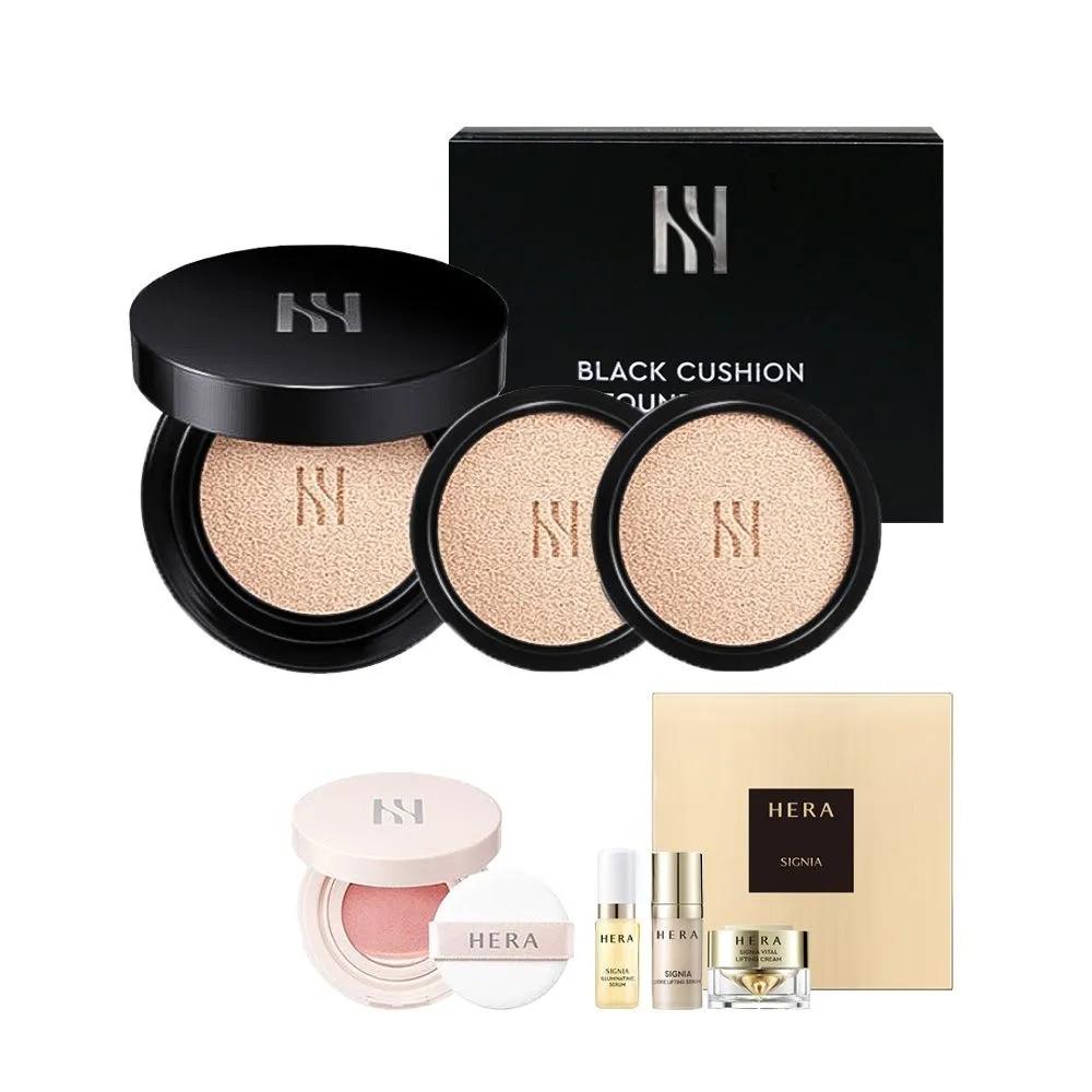 Black Cushion Foundation Deluxe (1 Main Product + 2 Refills) 21N1
Black Cushion Foundation Deluxe (1 Main Product + 2 Refills) 21N1