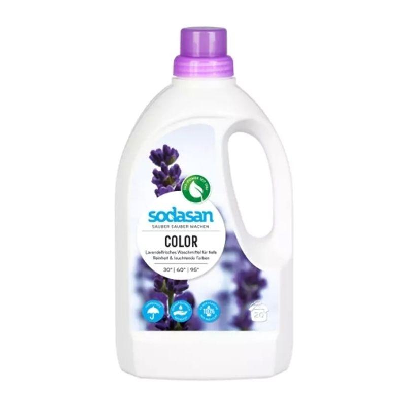 Sodasan Color Lavender Liquid Detergent 1.5L
Sodasan Color Lavender Liquid Detergent 1.5L