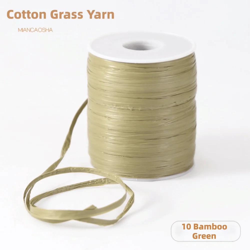 Premium Quality 120M Per Roll Raffia Thread Eco-Friendly Durable Hook Hat Ribbon Weaving Crochet Yarn DIY
Premium Quality 120M Per Roll Raffia Thread Eco-Friendly Durable Hook Hat Ribbon Weaving Crochet Yarn DIY