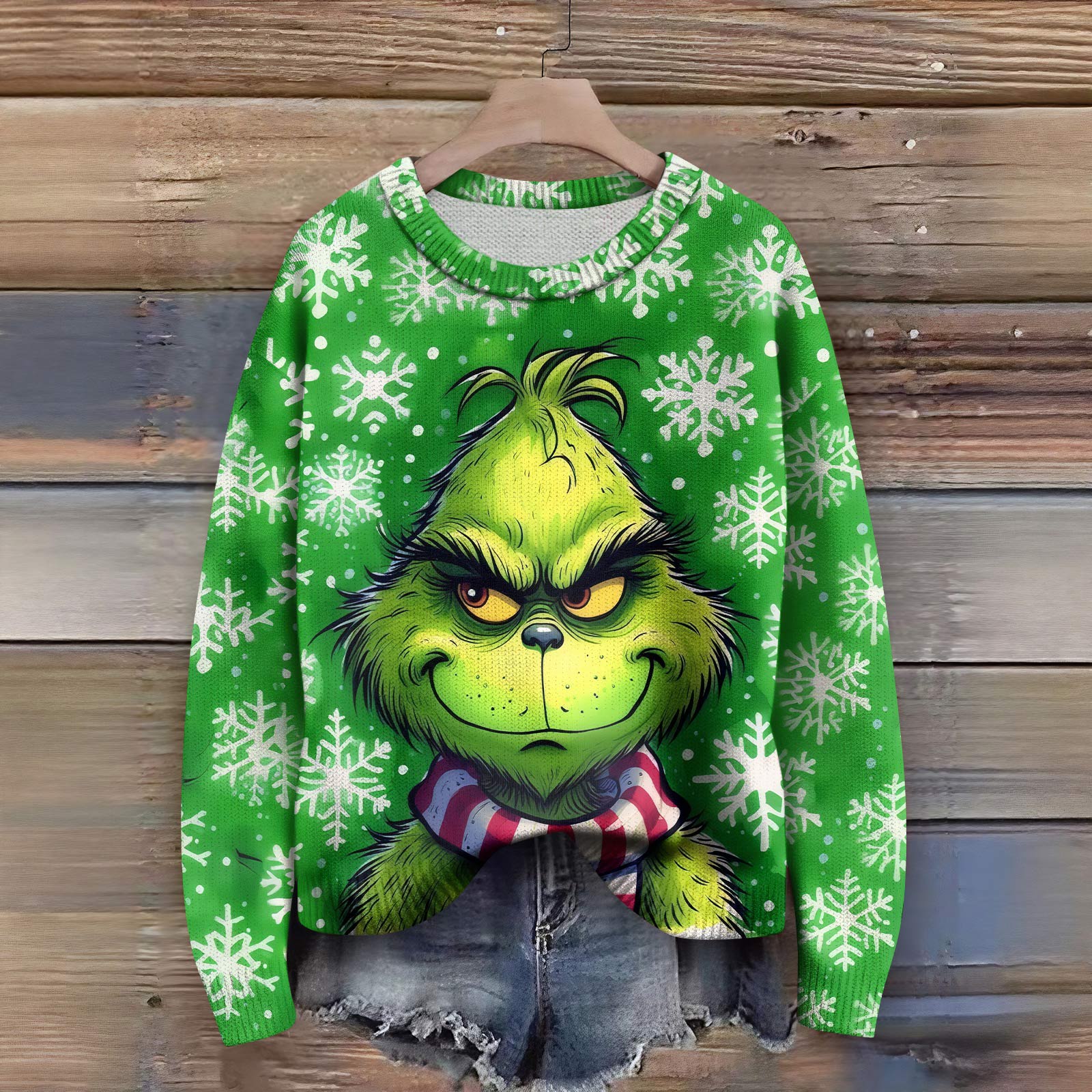 Пуловеры с длинным рукавом для женщин, с круглым вырезом, повседневные, милые, с принтом, вязаные, оверсайз M
Пуловеры с длинным рукавом для женщин, с круглым вырезом, повседневные, милые, с принтом, вязаные, оверсайз M