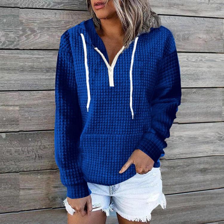 Loose Patchwork Plaid Knitted Sweatshirt Womens Casual Zip Hooded Pullover Long Sleeve Top Fashion XXXXXL
Loose Patchwork Plaid Knitted Sweatshirt Womens Casual Zip Hooded Pullover Long Sleeve Top Fashion XXXXXL