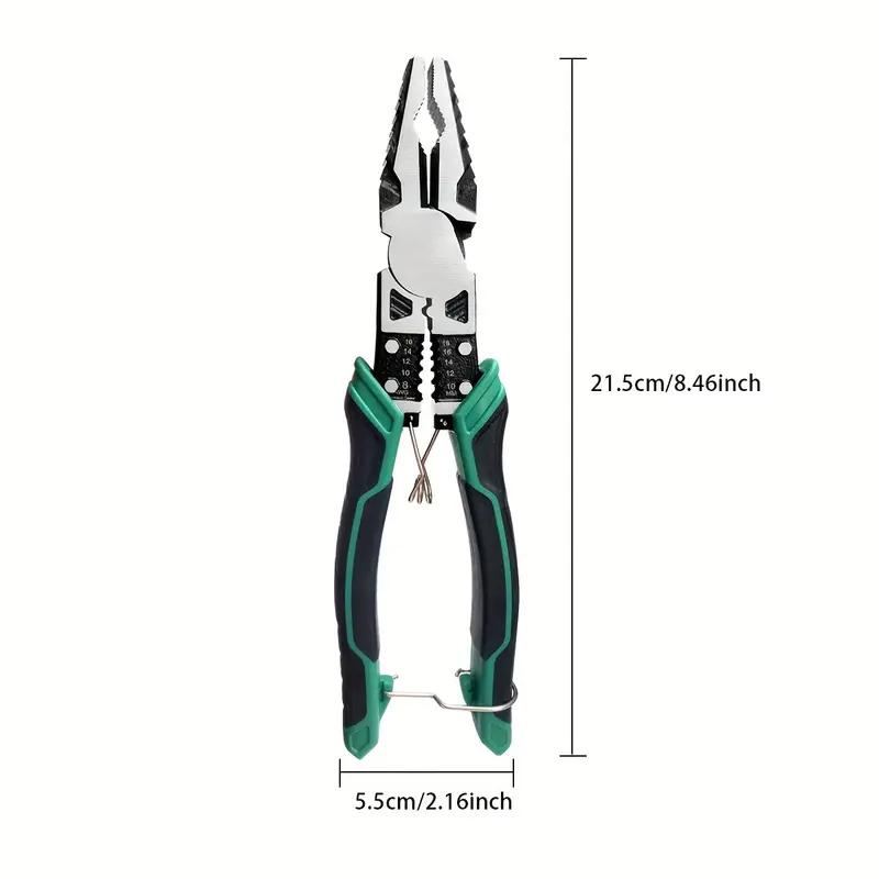 Multifunctional Heavy Duty Alloy Wire Cutters Diagonal Needle Nose Pliers Hardware Tools Universal Electrician Wire Pliers Set
Multifunctional Heavy Duty Alloy Wire Cutters Diagonal Needle Nose Pliers Hardware Tools Universal Electrician Wire Pliers Set