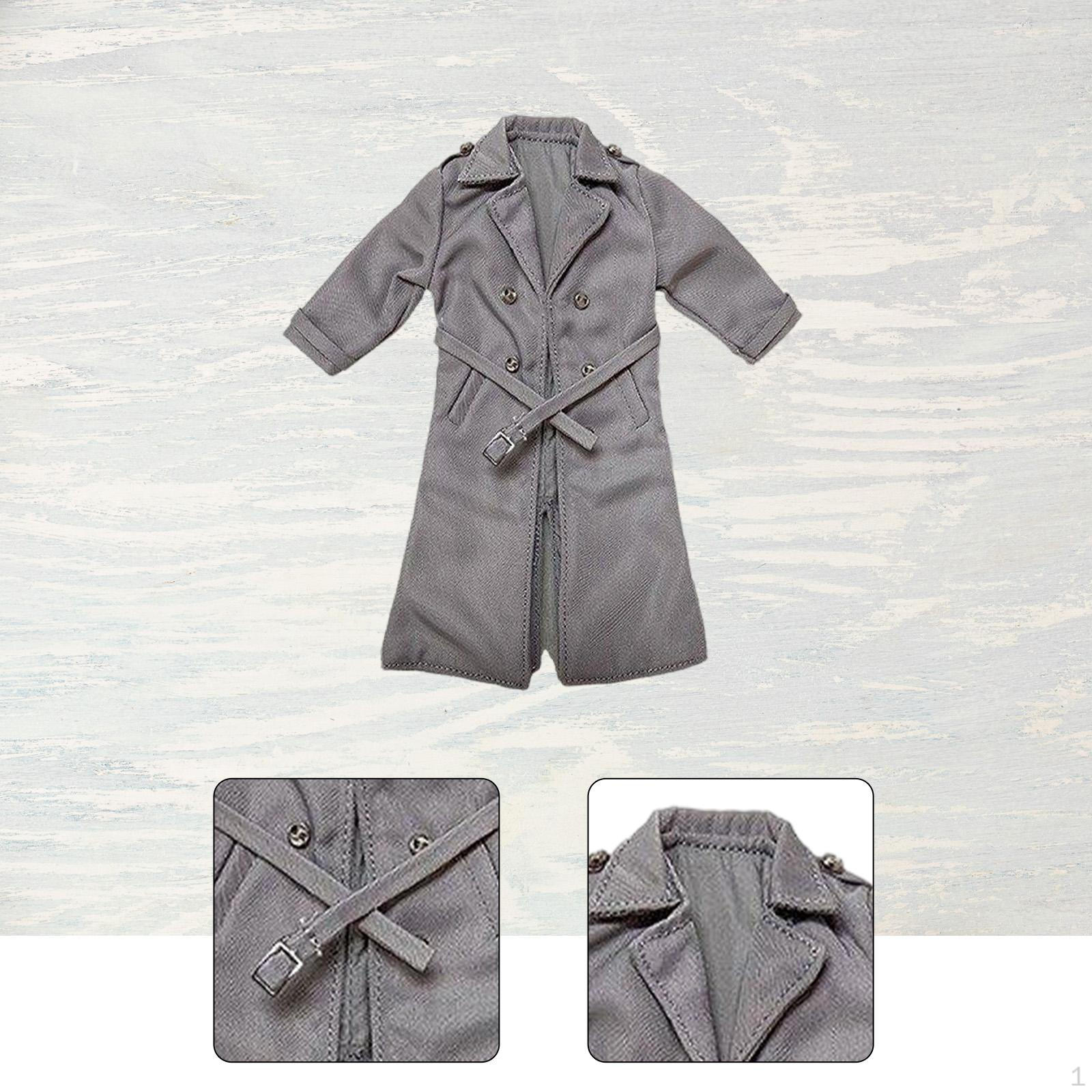 1/8 Male Trench Coat BJD Doll Clothes Stylish Decoration Casual Model Cosplay Miniature Costume сірий колір
1/8 Male Trench Coat BJD Doll Clothes Stylish Decoration Casual Model Cosplay Miniature Costume сірий колір