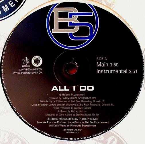 12-дюймовая пластинка B5 - All I Do / You Got Me UNIR213651PROMO Bad Boy Enterta 2004 США Рэп и хип-хоп/R&B Б/У
12-дюймовая пластинка B5 - All I Do / You Got Me UNIR213651PROMO Bad Boy Enterta 2004 США Рэп и хип-хоп/R&B Б/У