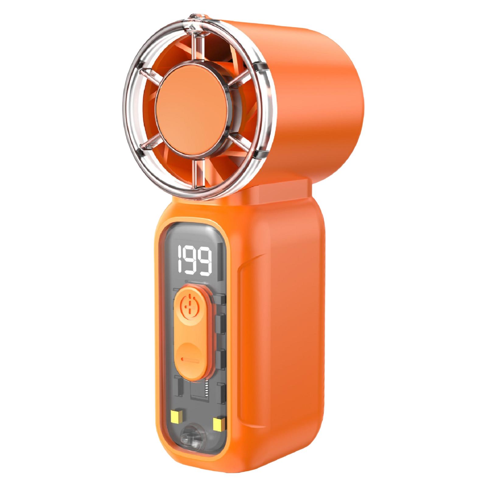 Portable Handheld Turbo Fan 199 Speed Rechargeable Small Pocket Fans with Flashlight for Outdoor Travel Gifts for Women & Men помаранчевий
Portable Handheld Turbo Fan 199 Speed Rechargeable Small Pocket Fans with Flashlight for Outdoor Travel Gifts for Women & Men помаранчевий