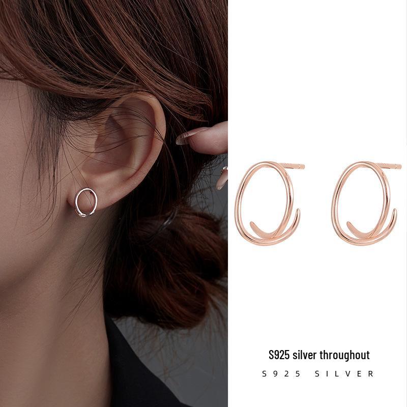 Banyan Tree S925 Silver Minimalist Geometric Circle Earrings for Women - Niche All-Match New Fashion Jewelry S925 Silver біле золото кольору
Banyan Tree S925 Silver Minimalist Geometric Circle Earrings for Women - Niche All-Match New Fashion Jewelry S925 Silver біле золото кольору