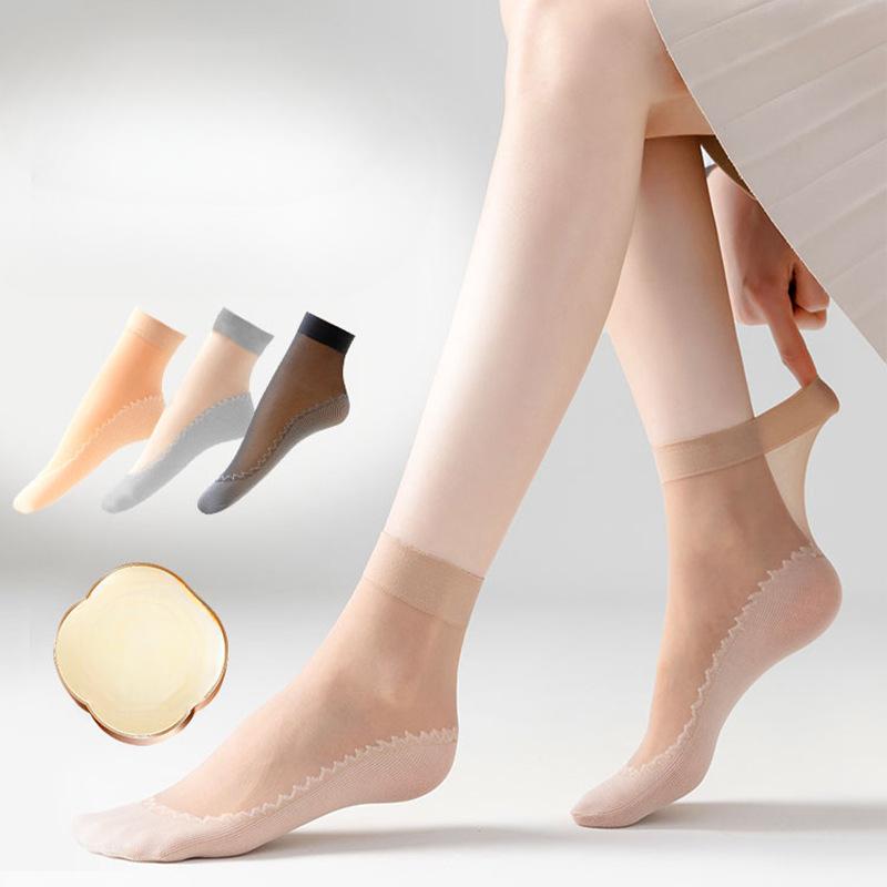 10 Pairs of Women s Summer Thin Cotton Bottom Non Slip Anti Hook Wire Durable Mid Tube Stockings 10 pairs
10 Pairs of Women s Summer Thin Cotton Bottom Non Slip Anti Hook Wire Durable Mid Tube Stockings 10 pairs