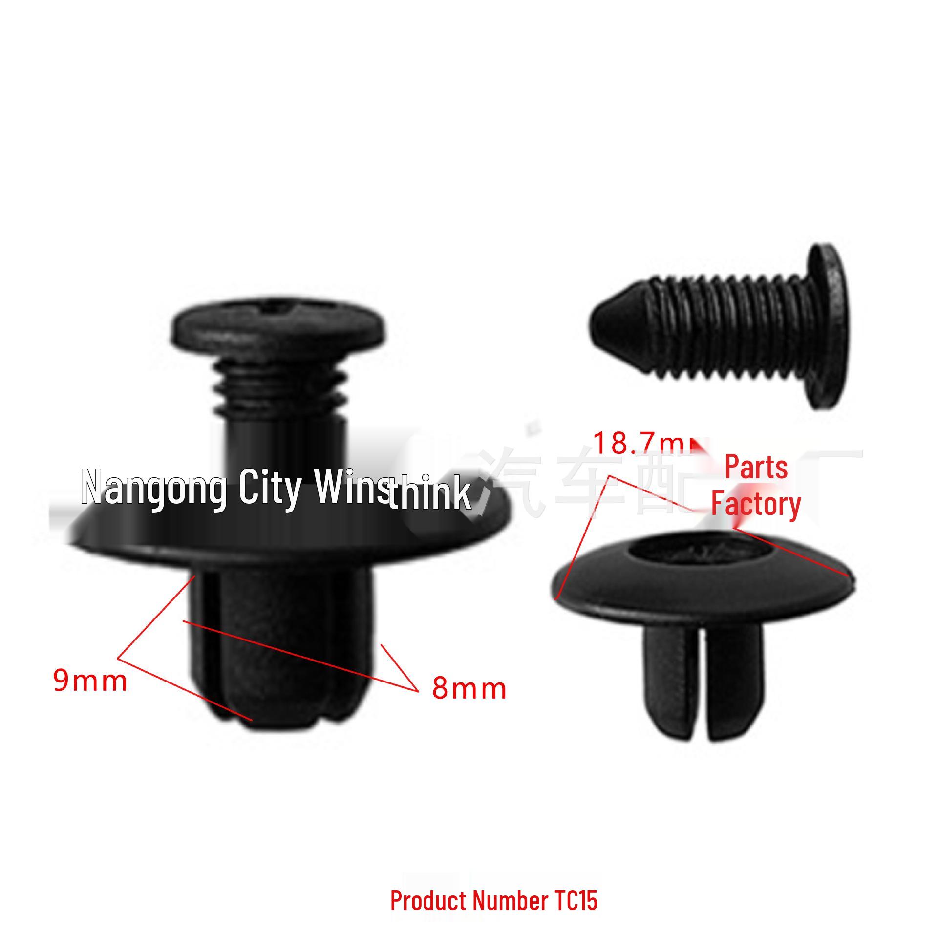 Universal Car Mudguard Fixing Clip for Honda, Mitsubishi, Nissan, Mazda 2000 pcs
Universal Car Mudguard Fixing Clip for Honda, Mitsubishi, Nissan, Mazda 2000 pcs