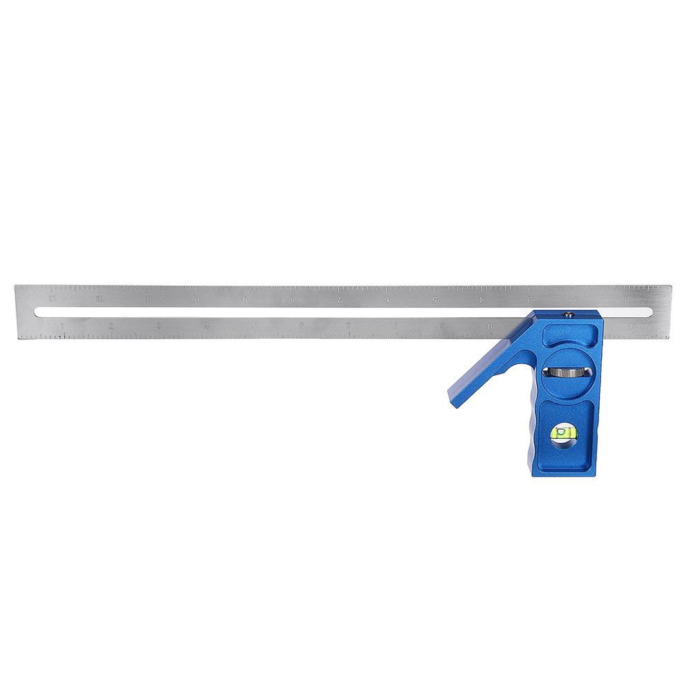 350mm Adjustable Angle Ruler 45 Degree 90 Degree Stopper Metric Scale Aluminum Alloy Stainless Steel Square For Home DIY Woodworking Tools
350mm Adjustable Angle Ruler 45 Degree 90 Degree Stopper Metric Scale Aluminum Alloy Stainless Steel Square For Home DIY Woodworking Tools