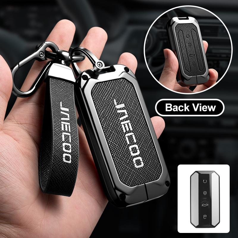 Zinc Alloy Leather Car Key Case Cover Holder For Chery Jaecoo J5 J7 2025 Car Interior Accessories Key Protective Shell Keychain
Zinc Alloy Leather Car Key Case Cover Holder For Chery Jaecoo J5 J7 2025 Car Interior Accessories Key Protective Shell Keychain