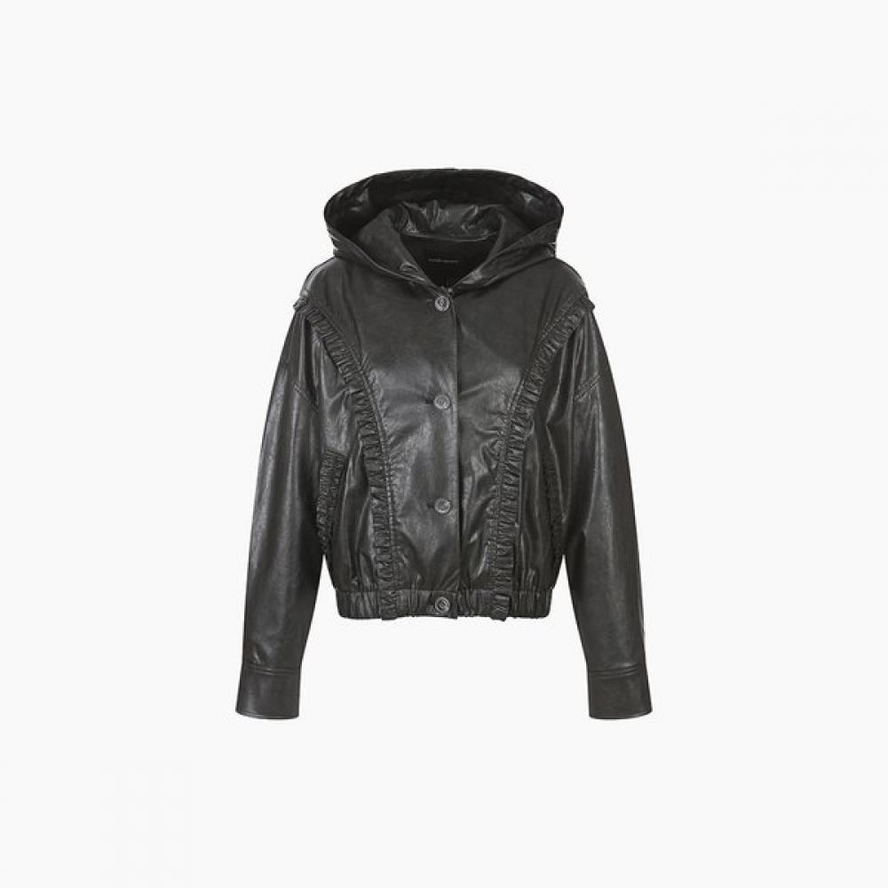 Egoist Ruffle Detail Fake Leather Jumper Es2tz301 PI/66
Egoist Ruffle Detail Fake Leather Jumper Es2tz301 PI/66