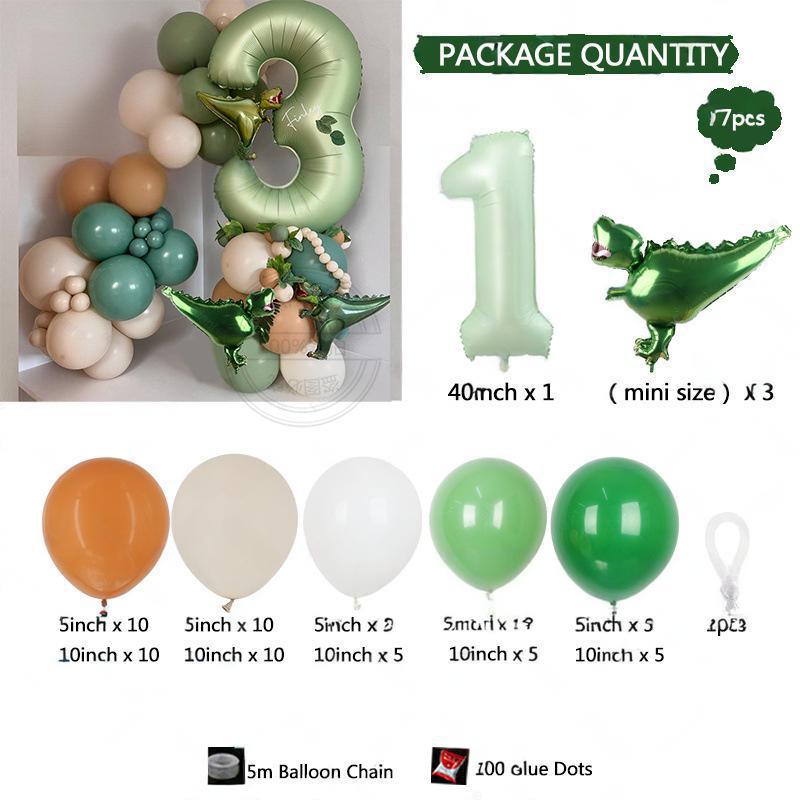 Vintage Coffee Avocado Thickened Latex Balloon Chain Set 40 Inch Digital Green Dinosaur Theme Children S Birthday Set 1
Vintage Coffee Avocado Thickened Latex Balloon Chain Set 40 Inch Digital Green Dinosaur Theme Children S Birthday Set 1