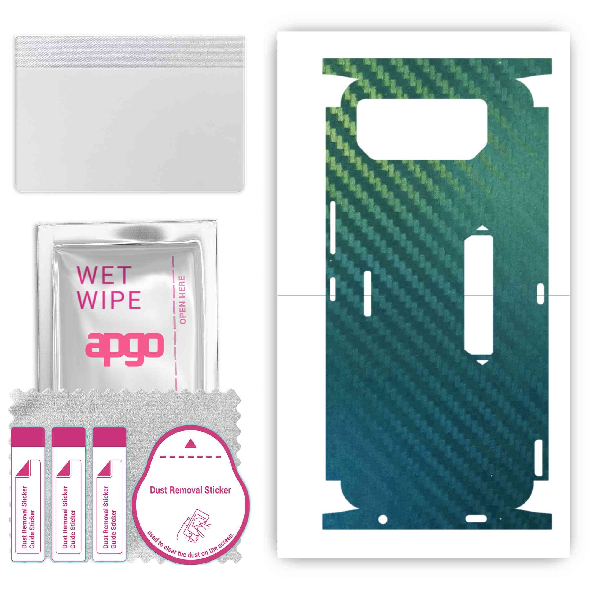 Apgo Protective Skin Sticker for the back+sides compatible with Asus ROG Phone 6, Full Wrap Film, Foil, Vinyl - Pattern Carbon Chameleon CAKA1
Apgo Protective Skin Sticker for the back+sides compatible with Asus ROG Phone 6, Full Wrap Film, Foil, Vinyl - Pattern Carbon Chameleon CAKA1