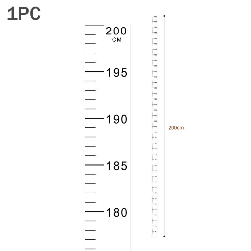 2M Kids Height Chart Sticker Transparent Wall Decals Removable Non Marking Accurate Measurement Growth Ruler for Bedroom
2M Kids Height Chart Sticker Transparent Wall Decals Removable Non Marking Accurate Measurement Growth Ruler for Bedroom