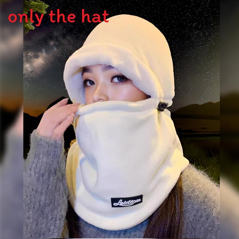 Outdoor Warmth Hat For Women With Plush Lining And Ear Face Mask For Winter Cycling OffWhite
Outdoor Warmth Hat For Women With Plush Lining And Ear Face Mask For Winter Cycling OffWhite