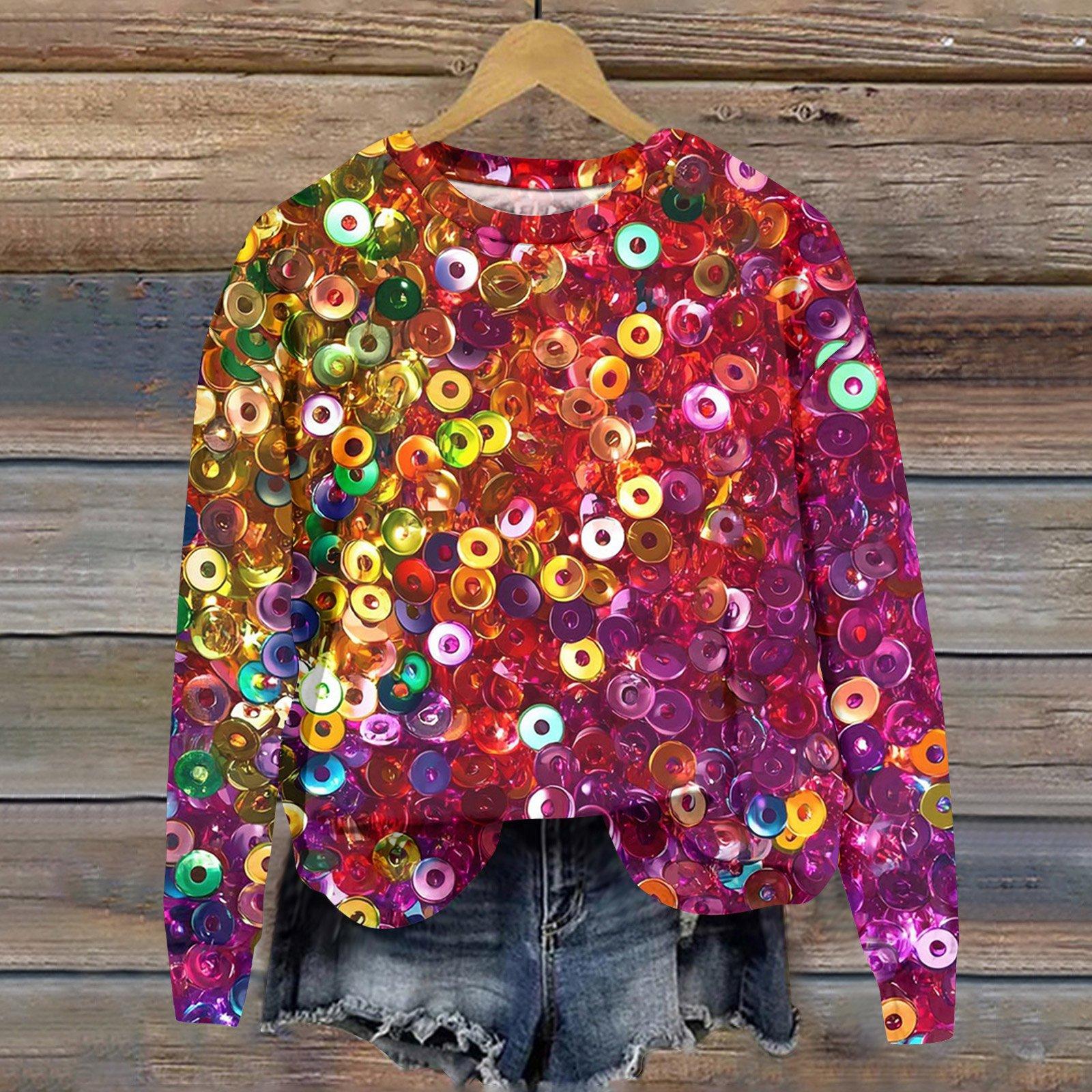 Женская модная толстовка с длинным рукавом и круглым вырезом с принтом XL винный
Женская модная толстовка с длинным рукавом и круглым вырезом с принтом XL винный