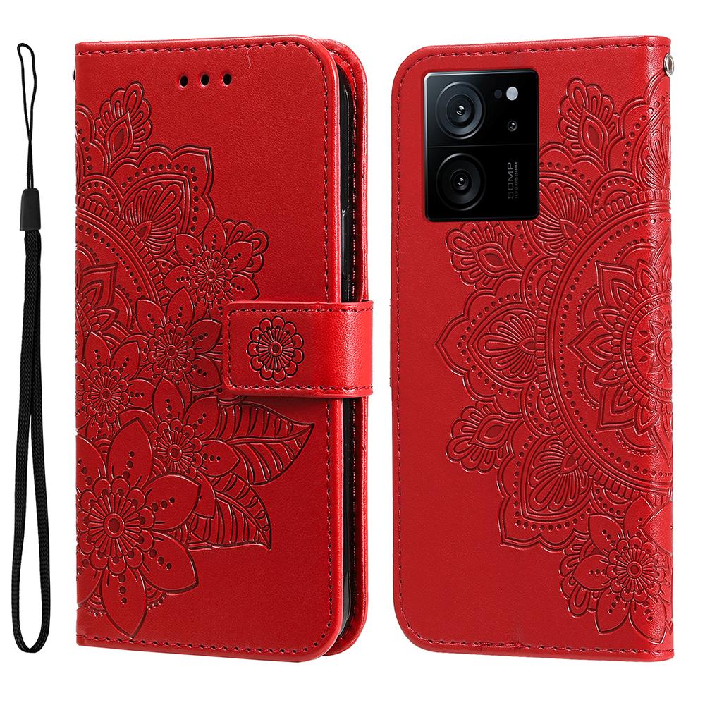 For Xiaomi Redmi K60 Ultra/13T/13T Pro Case Floral Pattern PU Leather Wallet Stand Phone Cover Red
For Xiaomi Redmi K60 Ultra/13T/13T Pro Case Floral Pattern PU Leather Wallet Stand Phone Cover Red