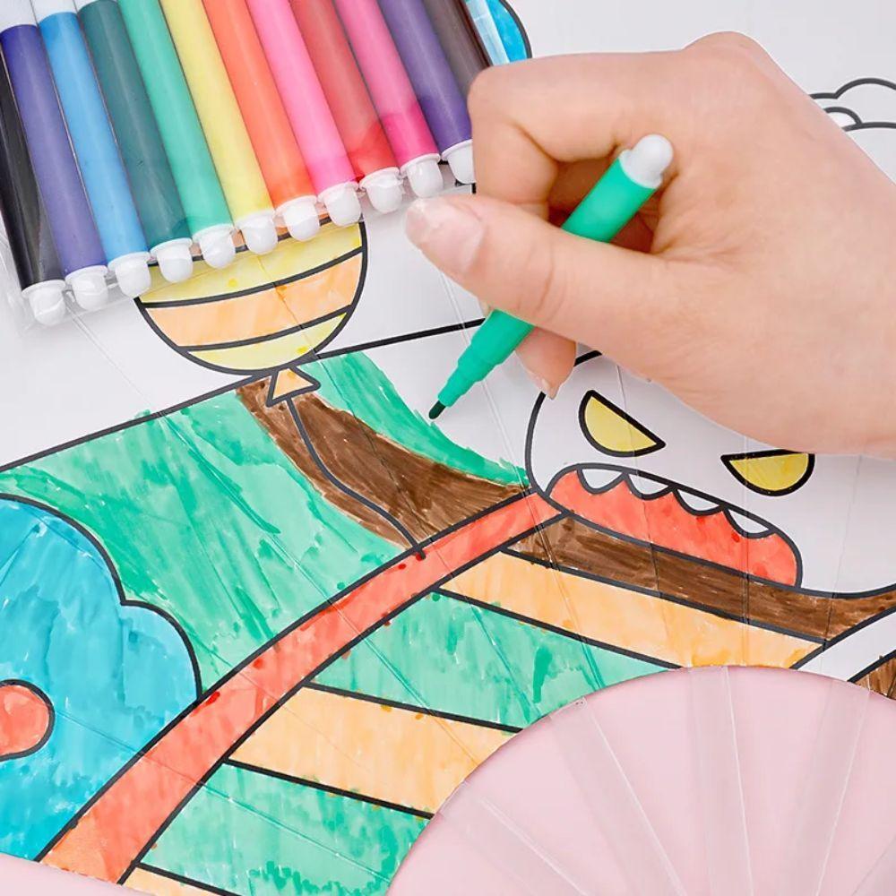 Color Filling Coloring Markers Drawing Toy Colorful Watercolor Pen Filling Drawing Toy Kids Gifts 6pcs
Color Filling Coloring Markers Drawing Toy Colorful Watercolor Pen Filling Drawing Toy Kids Gifts 6pcs